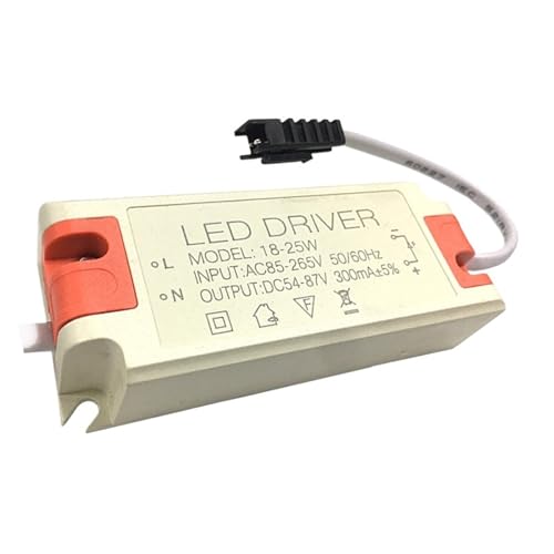 Controlador de Corriente Constante LED 36W 300mA Transformador para Iluminación Downlight 265V 3