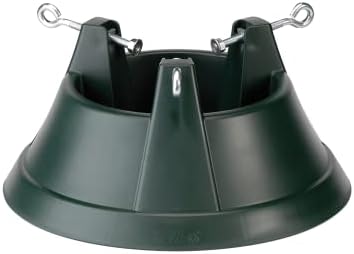 Elho Nordman 39 - Christmas Tree Stand for Indoor - Ø 39.2 x H 18.0 cm - Green/Green
