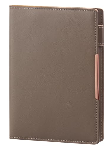 レイメイ藤井 手帳 2025年 スケジュール帳 ノフェスダイアリー ウィークリー レフト A6 チャコールグレー RFD2545N 2025年 4月始まり対応