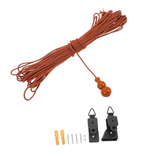 Toddmomy 1 Set Blind Curtain Lifting Kit Sturdy Drawstring Precision Light Control Complete Installation Accessories for Vintage Roller Shades Durable Repair for