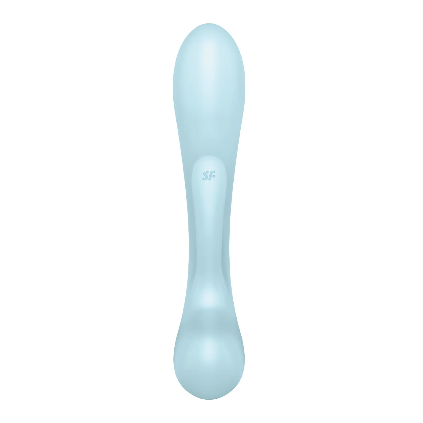 Satisfyer Triple Oh Stimolatore del Punto G e del Clitoride | Vibratore Dildo con 3 Motori | Sex Toys flessibile e impermeabile (IPX7) | 2x12 Programmi di Vibrazione | Sex Toy Blu per Donne
