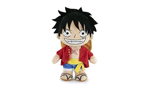 One Piece - Peluche de los Personajes de One Piece - 28 Centímetros - Luffy, Sanji, Roronoa Zoro,Shanks - Calidad Super Soft | Ya disponible en tu tienda friki favorita! En mundofriki.es!