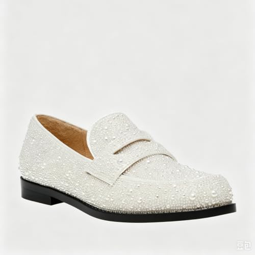 Image of Loafers for Women, Classic Penny Slip On Flat Dress Shoes