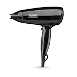 TRESemme Fast Dry 2000W Hair Dryer - Super Compact & Lightweight, Quick Drying, 3 Heat & 2 Speed Settings Plus Cool Shot, Black, 9142TU