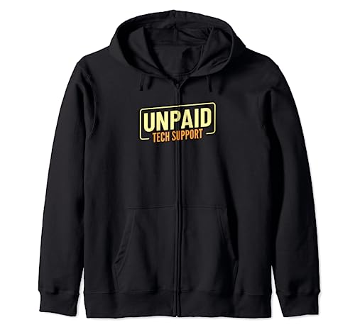 Lustiger unbezahlter technischer Support | Helpdesk | IT-Berater Kapuzenjacke