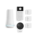 SimpliSafe 6 Piece Wireless Home Security System with Outdoor Camera - Optional 24/7 Professional Monitoring - No Contract - Compatible with Alexa and Google Assistant