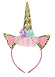 Unicorn Headband-Unicorn Party Supplies & Unicorn Gifts, Unicorn Horn Headband
