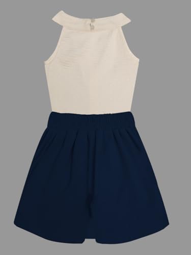 Image of A.T.U.N. (ALL THINGS UBER NICE) Girls Tank Top and Skort Set | Stylish Sleeveless 2 Piece Outfit Set for Kids | Comfortable Soft Fabric Clothing Set for Girls