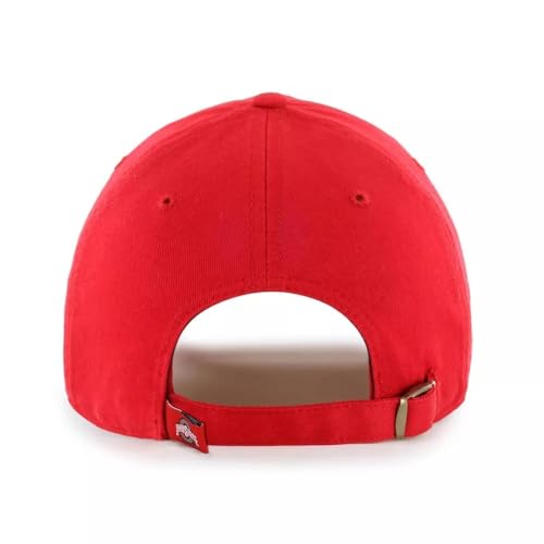 Gorra bordada ajustable con logo Ohio State miniatura 2
