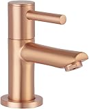 Saqu Shine Fonteinkraan - 10.40 cm - Koper - Toiletkraan - Koudwaterkraan - WC Kraan