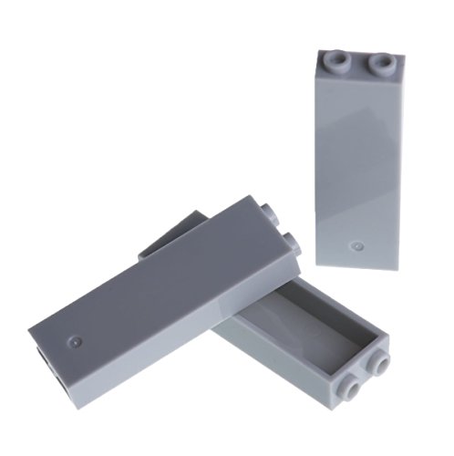 Strictly Briks Classic Baseplates 10" X 10" Brik Tower 100% Compatible With All Major Brands | Building Bricks For Towers And More | 4 Light Gray Stackable Base Plates & 30 Stackers #TOP4