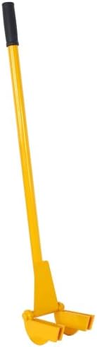 LuckyNote Pallet Buster Tool in Yellow with 43in Long Handle – Deck Wrecker Pallet Tool Pry Bar, Deck Board Removal Tool