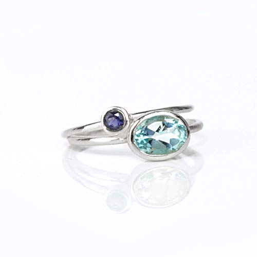 Danique Jewelry Mom Ring Set Combo, Custom Birthstone Ring Set thumb #1