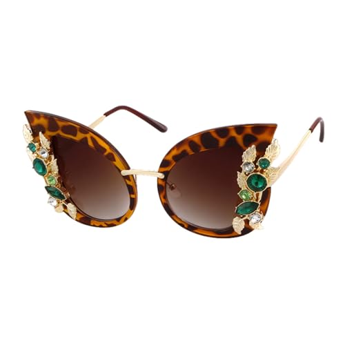 Lunettes de soleil yeux de chat MUTYNE révélez votre éclat intérieur avec nos strass