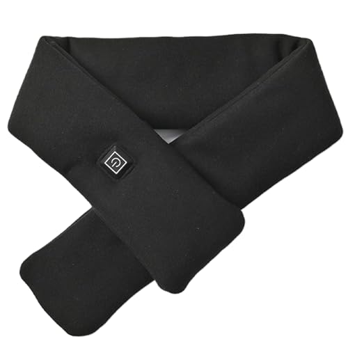 Sciarpa al collo riscaldata - riscaldabile USB, 3 impostazioni di calore | tampone riscaldante portatile con materiale leggero e riscaldamento rapido, invernali per adulti