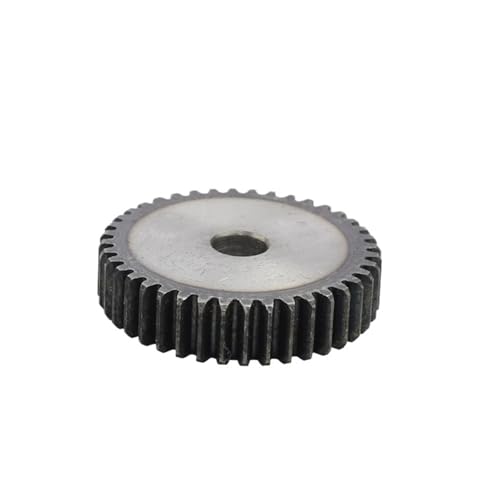 Bevel Gear Pinion Hardware Mechanical 1pcs 1.5M Spur Gear 44/45/46/47 Teeth 12mm Process Hole Gear Wheel Low Carbon Steel Material Flat Gear Total Height 15mm(47 Teeth)