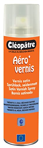 Cléopâtre - AVS250 - Aéro'Vernis - Aérosol de Vernis Satin Transparent - 250 ml