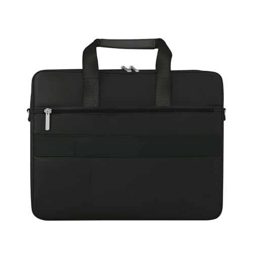 Image of GRIPP Hugo Laptop Sleeve Bag for Laptop /MacBook up to 14 Inch, Detachable Shoulder Strap, Carry Handle, Trolley Sleeve, Tablet Compartment, Multiple Organisers, Office and Travel Bag - Olive Green