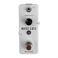 NOISE GATE FUNCTION: Eliminates hum, hiss, and between notes while preserving tone and dynamic response for electric guitar. HARD & SOFT MODES: Choose precise noise suppression—Hard Mode cuts residual noise aggressively; Soft Mode maintains natural d...