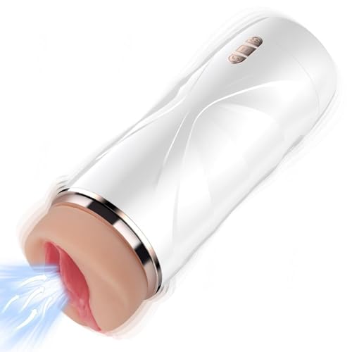 Elektrischer Masturbator Cup 10 Vibrationsmodi 5 Saugmodi Penis Masturbatoren Penis Stimulator massage Sexspielzeug