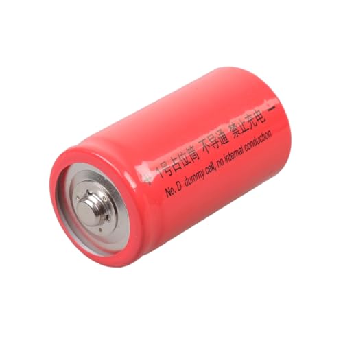 LR20 D Size Dummy Battery Conductor Shell Case for Power Adapter Connector