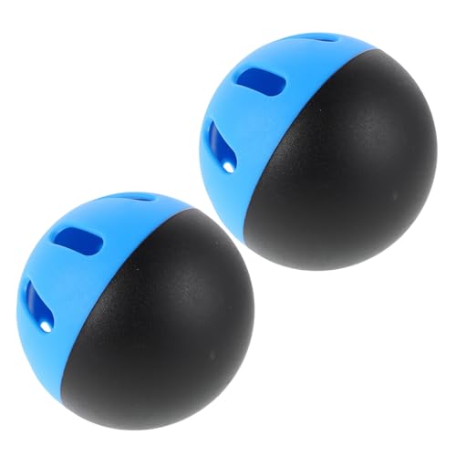 HONMEET Practice Baseballs Soft 2 Pack 74mm Eva Balls Training High School Baseball Practice