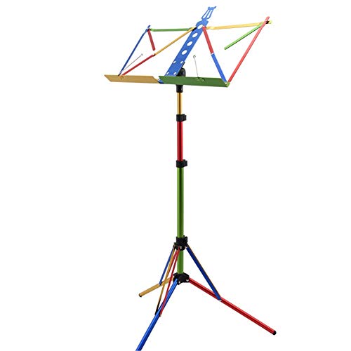 HJWL Atril para Partitura Plegable Metal pies de Goma Antideslizantes for Pliegues de Estabilidad Adicional Fácil Almacenamiento y Viaje Cover