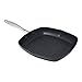 Price comparison product image Hairy Bikers CKW2094 Forged Grill, Eclipse Titanium Non-Stick Coating, 3.3mm Gauge Base for Fast and Even Heat Conduction, Riveted Secure Handle, Aluminium, 28cm Griddle Pan