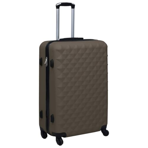 Elegant 3-Piece Hardcase Trolley Set for Travel, Lightweight and Durable, Any Journey, Brown4