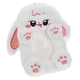 Felpa y suave: confeccionado con tela de felpa que se siente increíblemente suave y cómoda, brindando una experiencia lujosa para el uso diario, llavero con porta tarjetas de autobús, llavero con tarjeta con foto