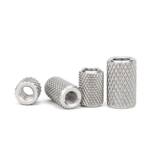 Écrou d'accouplement moleté en acier inoxydable M10 pour serrage durable - 3
