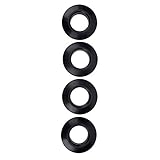 Alomejor 4 Piezas Kayak Canoe Paddle Accesorios Drip Anillos Kayak Canoa Paddle Drip Anillos para Mantener seco a Mano Paddle