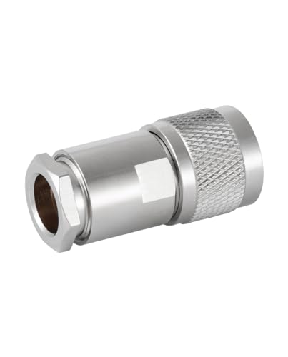 Vecys 5PCS PL-259 UHF Male Connectors 50 Ohm PL259 Male Plug Five-piece Set Crimp RF Coax Connector Adapter for RG-8 RG-213 VLMR-400 RG59 Low Loss Coax Cable - Image 4
