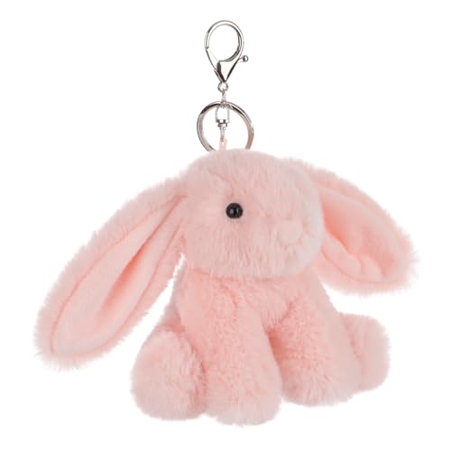 Image of Apricot Lamb Cute Toys Plush Rabbit Stuffed Animal Soft for Kids Bag, Purse, Backpack, Handbag (4.7 Inches)