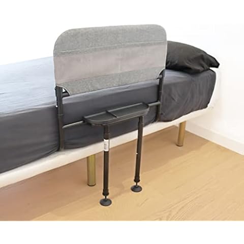 KMINA - Bed Rail for Elderly (from 3'0" to 6'0"), Adult Bed Guard Rail, Bed Safety Rail for Seniors, Adjustable Bed Rails for Adults, Bed Assist Rail, Aid for Getting Out of Bed Cover