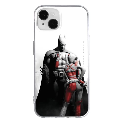 ERT GROUP Mobile Phone Case for Apple iPhone 14 Original and Officially Licensed DC Pattern Batman 012 Perfectly Adapted to the Shape of the Mobile Phone, TPU Case