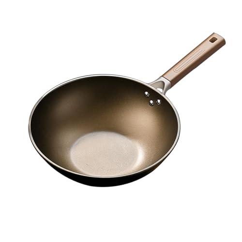 Wok de aleación de titanio 32 cm pan antiadherente cocina miniatura 1
