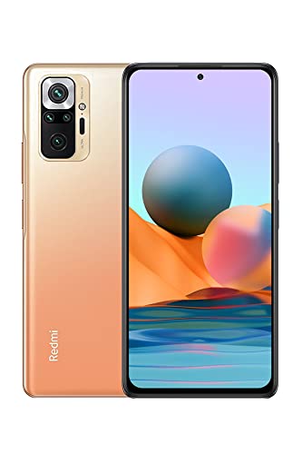 XIAOMI Redmi Note 10 Pro Smartphone 6GB 128GB 6.67' 120Hz AMOLED DotDisplay 108MP Wide-Angle Cámara 5020mAh (typ) NFC Dual SIM Card Bronce Degradado [Versión en Español]