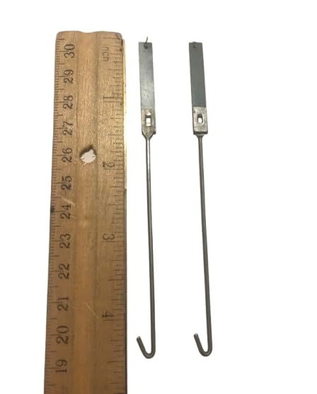 Set of 2 Antique American Clock Suspension Spring 4-1/2”