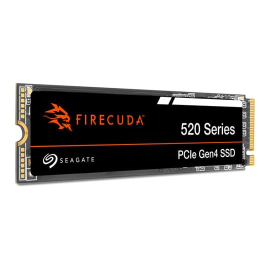 Seagate FireCuda 520 2TB interne SSD, M.2 PCIe Gen4, NVMe 1.3, bis