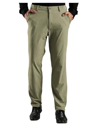 Image of BLUE TYGA Ultimate Office Joggers for Men | Wrinkle Free & Lightweight Joggers for Men | Ultra-Stretchable Pants for Office & Parties