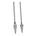 2Pcs Nail Drill Bits Set for Manicure Grinding, Nail Gel Removal with High Wear and Efficient Nail Polishing, Suitable for All Electric Grinders