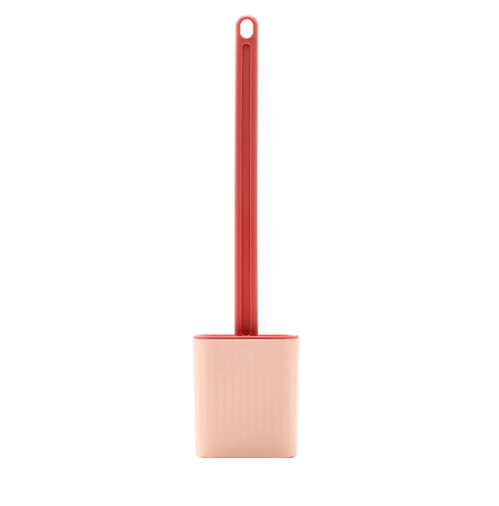 Support de toilette en silicone anti-goutte avec brosse WC