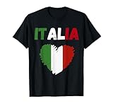 Italy Flag Holiday Italy Heart Italian Flag T-Shirt