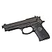 Sportech Italia - Pistola in Gomma addestramento disarmo per allenamento Arti Marziali Systema Krav Maga Hapkido Close Combat (1, Nero)