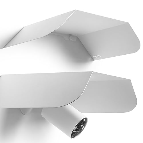 etterr • Toit métallique pour caméra de sécurité • Visière auvent anti-pluie, pare-soleil • Toit couvert, abri et toit pour caméra IP, CCTV et...