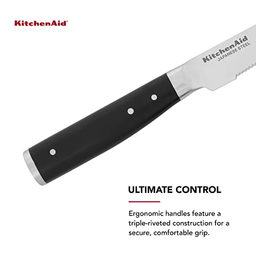 Kitchenaid KO4PSKSOHOBA Gourmet 4 Piece Forged Triple Rivet Steak Knife Set thumb #2