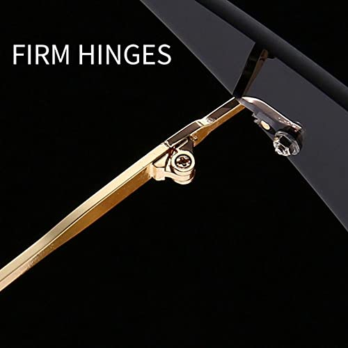 gofidin 4 Pairs Triangle Sunglasses for Women Fashion Oversized One Piece Rimless Sun Glasses Vintage Hip Hop Eyewear3