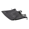 Eagle Creek Pack It Reveal Sack - Compact Storage Sack for Electronics & Small Accessories - Quick-Attachment Hook - Mesh Fabric Build - Zippered Travel Pouch - Quick-Dry Material - Black