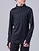 3 Pack Youth Boys Slim Fit Athletic Quarter Zip Pullover Shirts, Lightweight Long Sleeve Jackets Performance Tops (Set 4, Large)